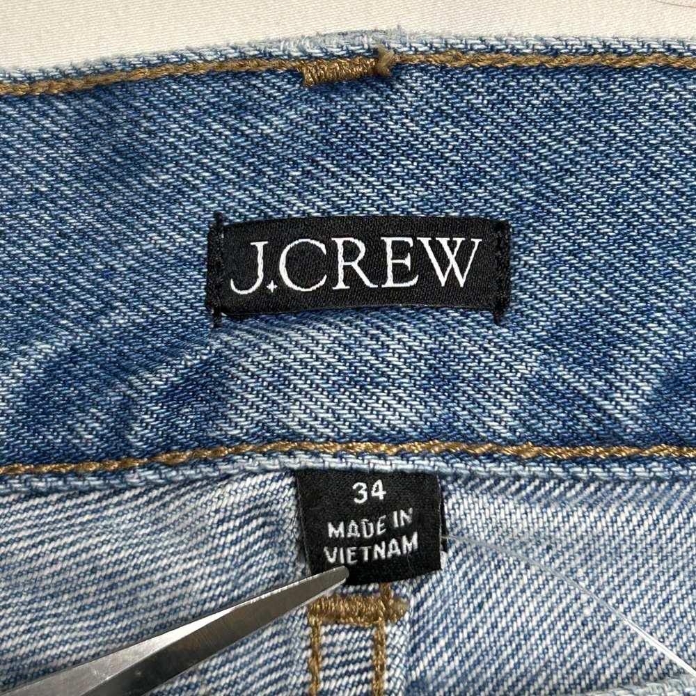 NWT J Crew Womens Mid-rise Superwide-leg Jeans 34x30 Baggy - Picture 3 of 14